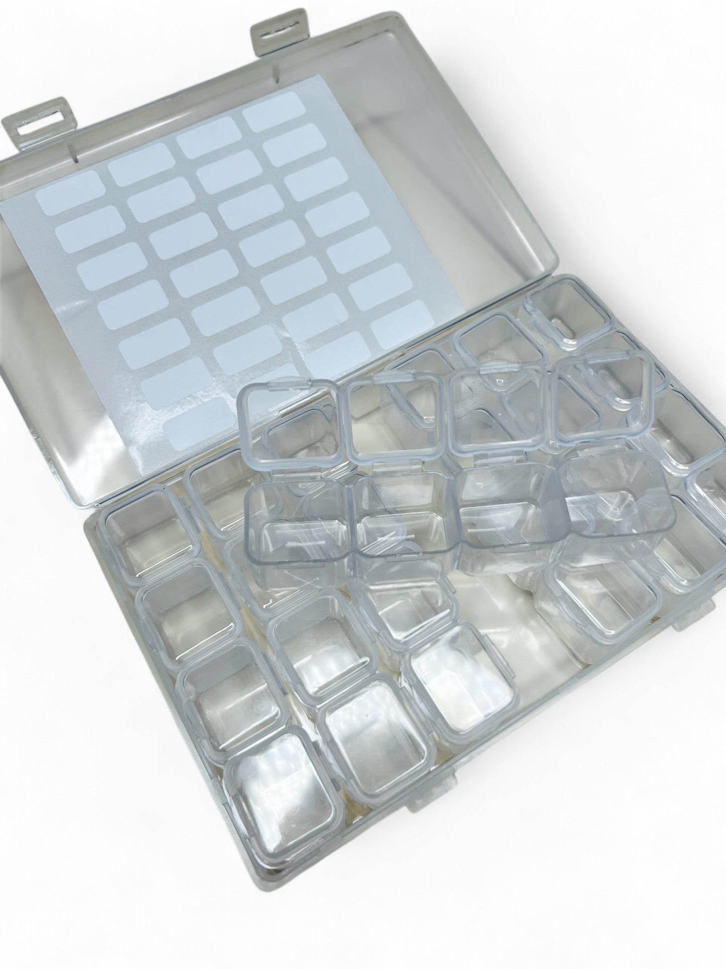 Caja organizadora chica transparente