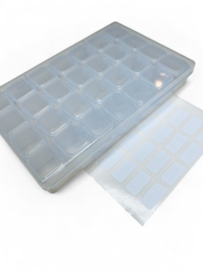 Caja organizadora chica transparente