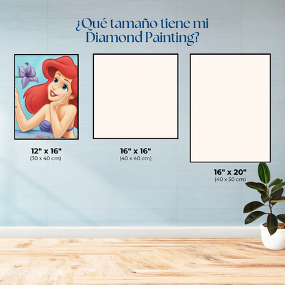 Ariel. Kit Diamond Painting 30x40 cm.
