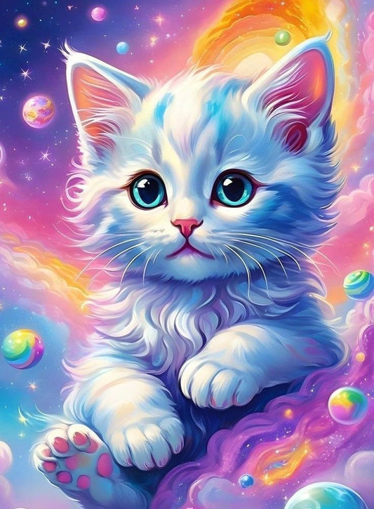 Galáctico. Kit Diamond Painting 30x40 cm.