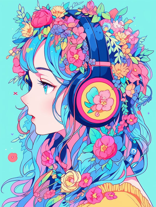 My own world. Kit Diamond Painting 30x40 cm.