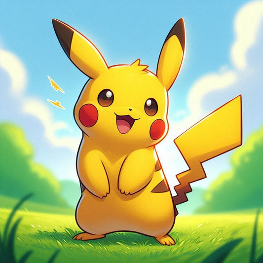 Pikachu. Kit Diamond Painting. 40x40 cm.