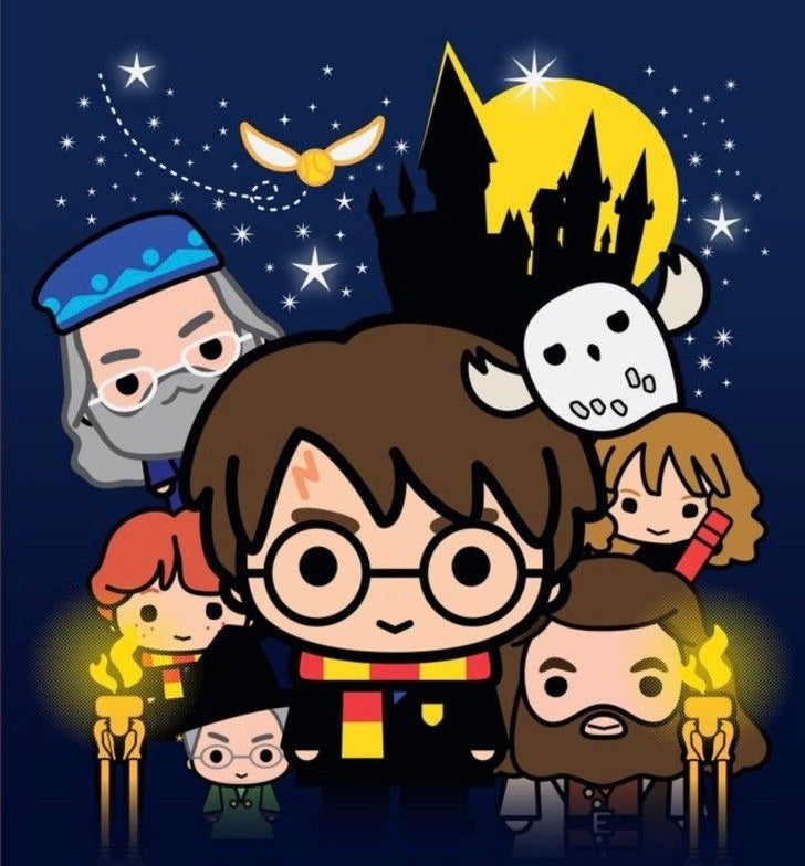 Harry Potter. Kit Diamond Painting 40x40 cm.