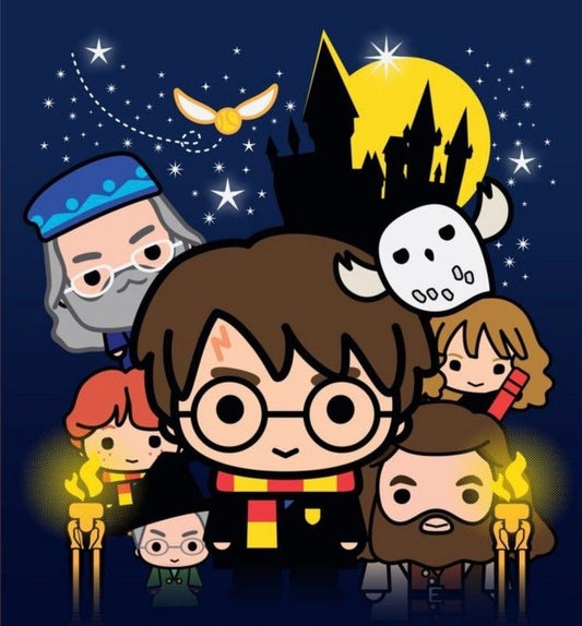 Harry Potter. Kit Diamond Painting 40x40 cm.