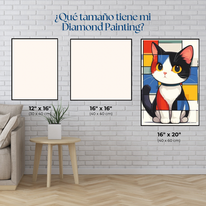 Prima color. Kit Diamond painting 40x60 cm.